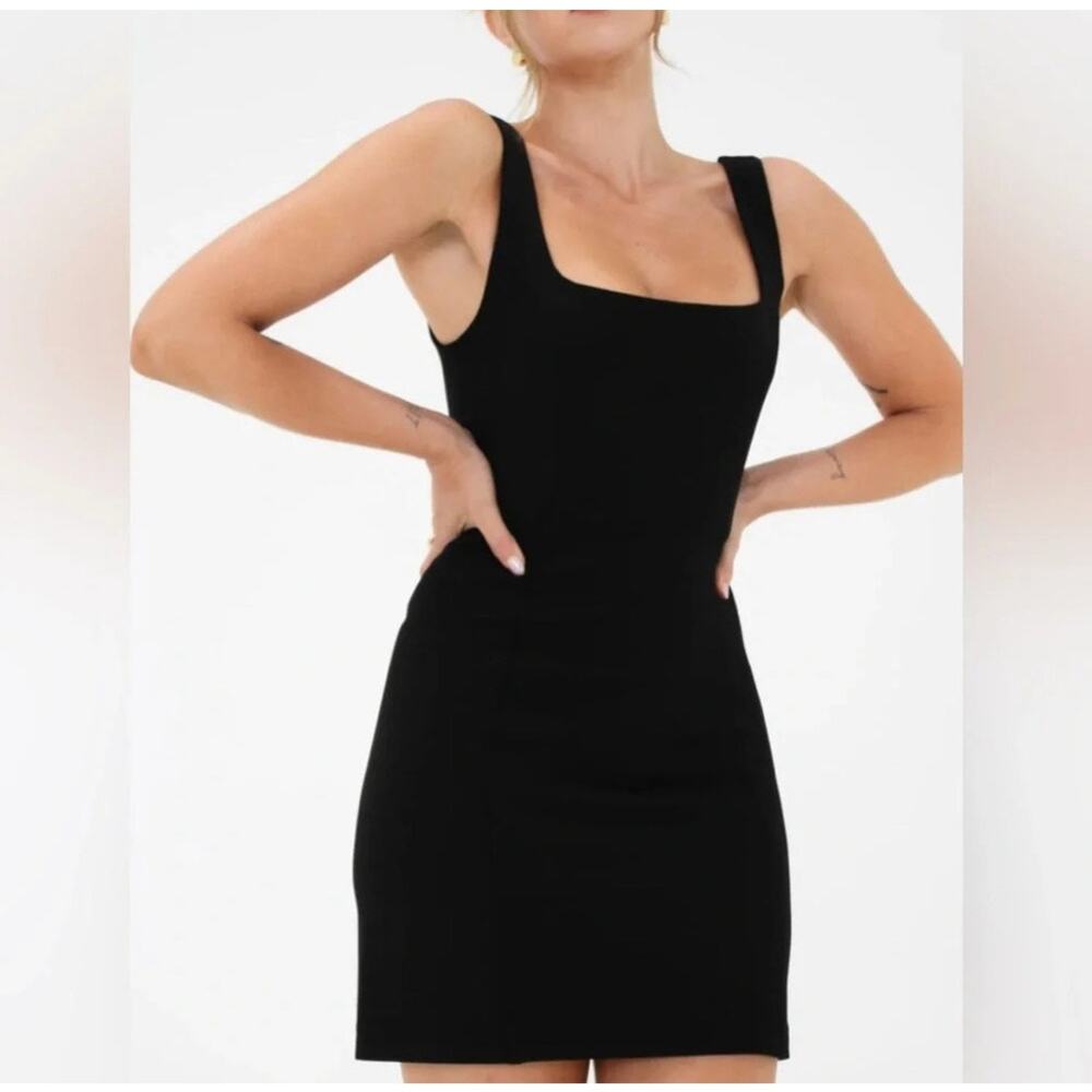 Rumored Twiggy Mini Dress 8 Black Party LBD Clubwear Cocktail Old Money